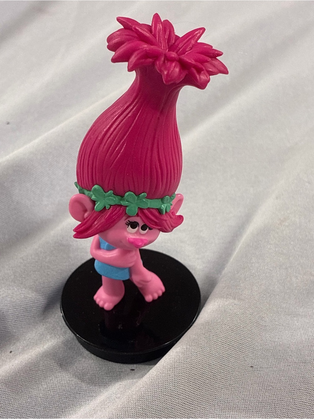Trolls Poppy Figure On Stand Cake Topper Snapco